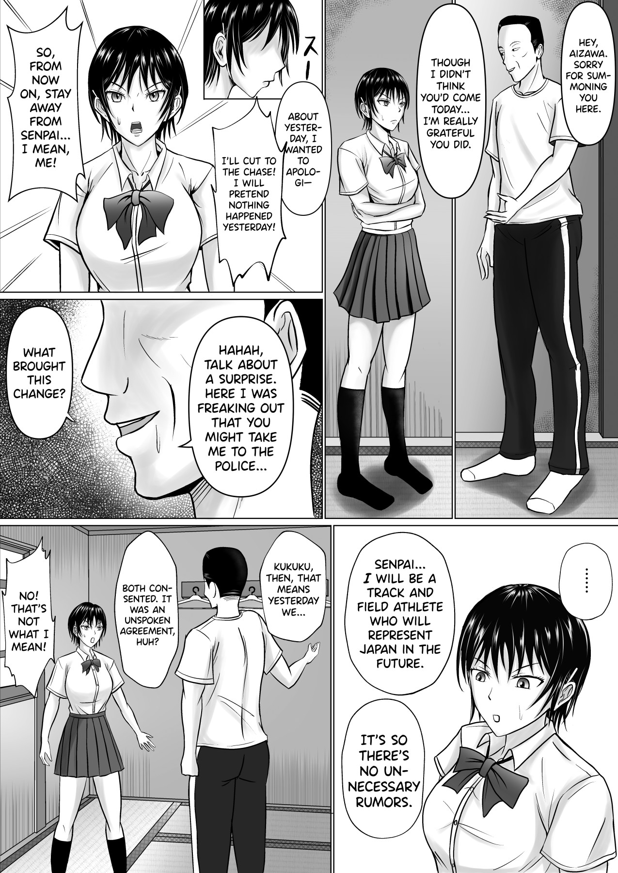 Hentai Manga Comic-I Will Protect Senpai's Body-Read-27